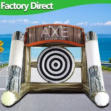 Inflatable Axes Throwing Game Ball Toss Target Dart Board Game for Party Events