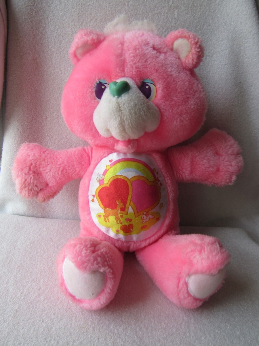 Stuffed Toys Care Bear Lock Heart Care Bears 2003 Love-A-Lot