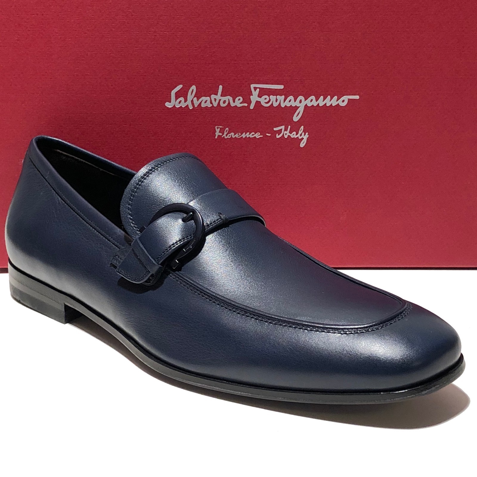 blue casual dress shoes