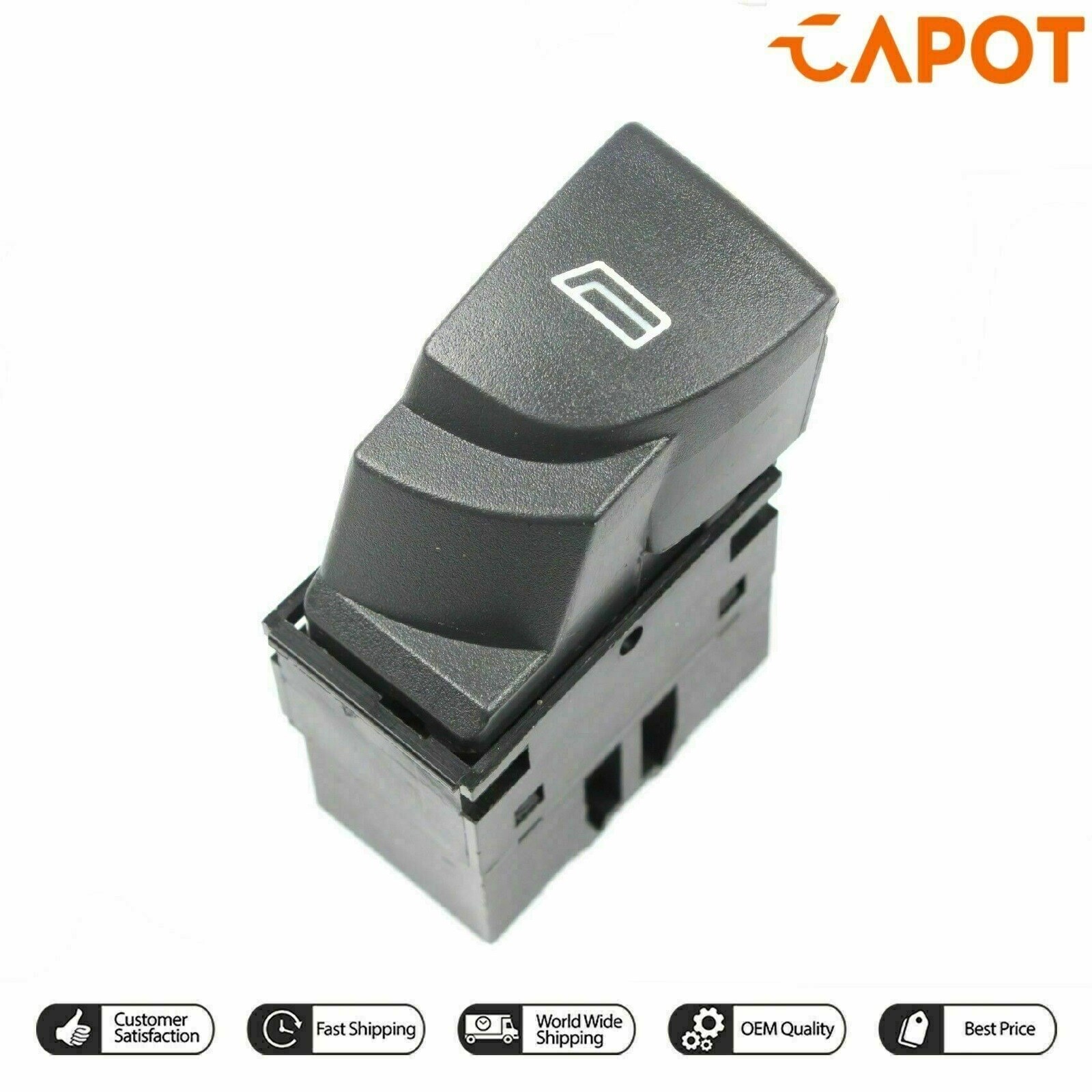 Interrupteur de commande de fenêtre côté conducteur pour Peugeot Boxer 2002-06
