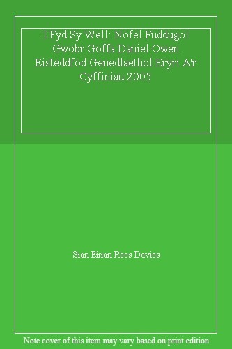 I Fyd Sy Well By Sian Eirian Rees Davies | eBay
