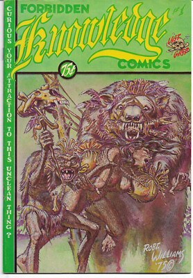 LAST GASP Underground : Forbidden Knowledge #1 (Robert Williams) Matt