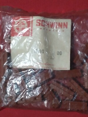 NOS Schwinn red bump #17190 brake pads shoes 20 pads