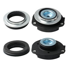 2PCS Front Top Strut Mount & Bearing For Golf Mk5 Mk6 Caddy Mk3 Audi #1K0412331B