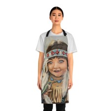 Apron AOP .  Princess Belle  