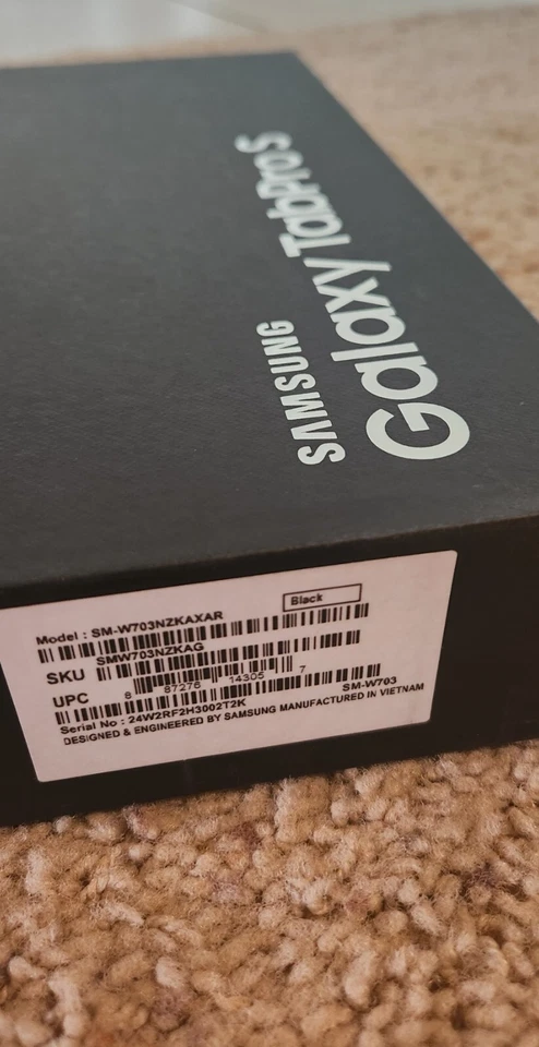 NEW Samsung Galaxy TabPro S Wifi 12inch SMW703NZKAG Black - Image 2 of 2