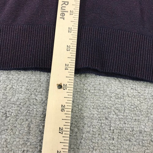 Abercrombie & Fitch Sweater Womens Small Cotton Cashmere Red Turtleneck Preppy - Picture 7 of 9