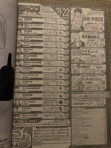 Weekly Shonen Jump 2022 #21・22 ONE PIECE Haikyuu Japanese magazine - Picture 14 of 15