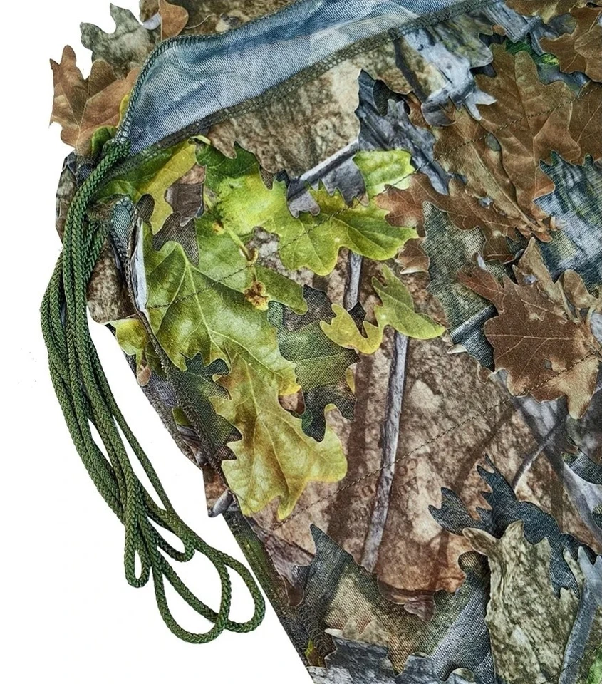 AUSCAMOTEK 3D Leafy Camo Netting, See-Through Camouflage Mesh w/ Realistic...215 - Image 3 of 4