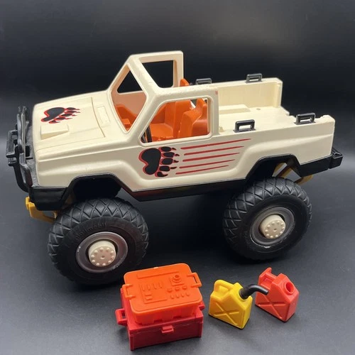 VTG 1993 Playmobil Lifted Truck SUV Vehicle Not Complete W Extras NoFigures Read