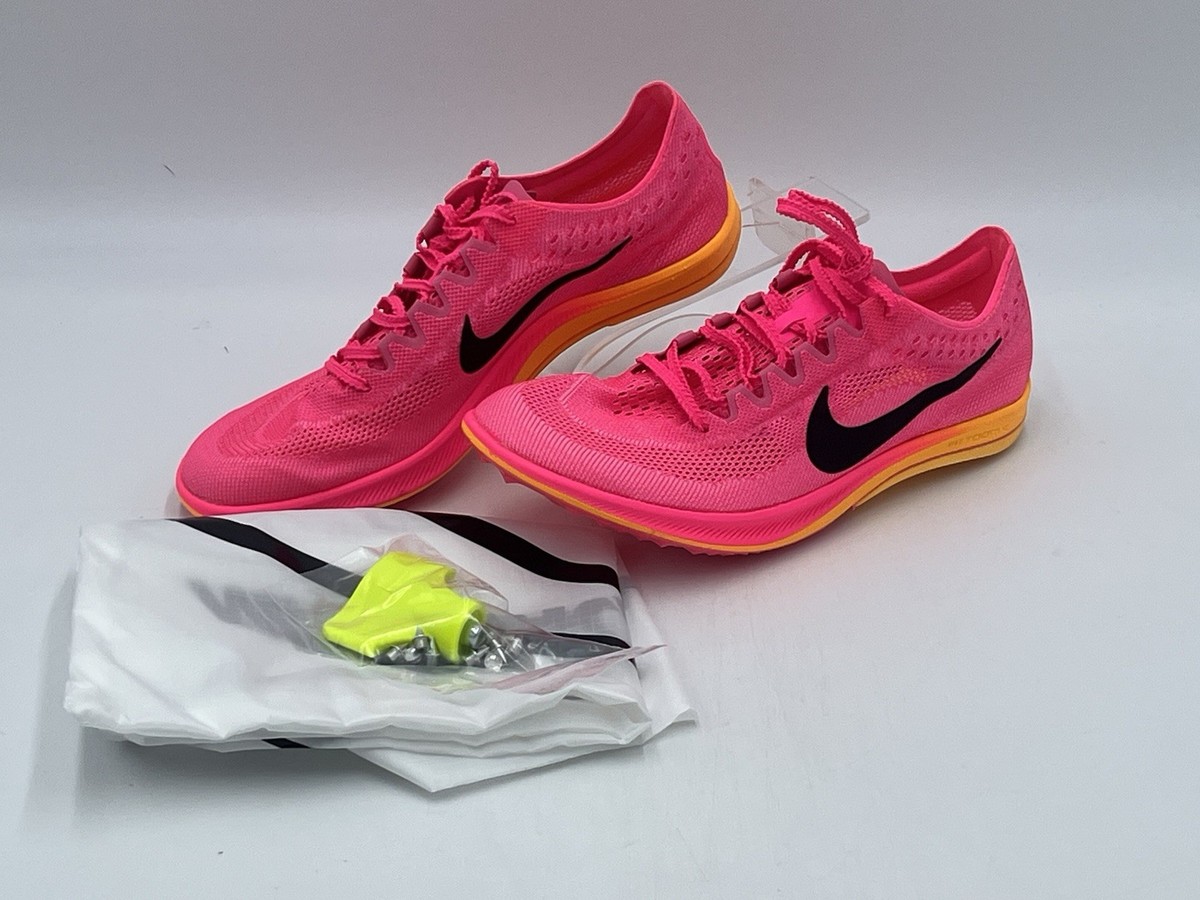 Mens Size 13 Nike Air ZoomX Dragonfly Hyper Pink Orange Track Spike CV0400-600 Size 13 - Nike ZoomX Dragonfly Hyper Pink Orange for sale  main image 3