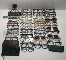 LOT of 50 Designer Brands  Unbranded Eyeglasses Frames Only  2