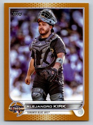 Alejandro Kirk 2022 Topps Ubdate MLB All-Star Game Gold 65/75 Blue Jays #ASG-6