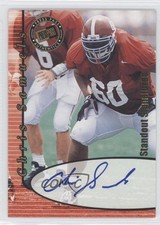 2000 Press Pass Auto Gold Standout Signatures 92/100 Chris Samuels Auto 0p5