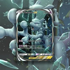 TCG P Pocket Homemade Mewtwo Immersive Card