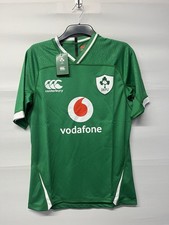Men’s Canterbury Ireland Green Rugby Shirt Size Medium Brand New 