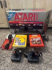 ATARI 2600 Video Computer System 1983, Complete, In Original Box Tested