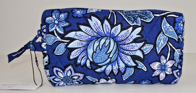 Vera Bradley Medium Cosmetic Makeup Bag TROPICS TAPESTRY