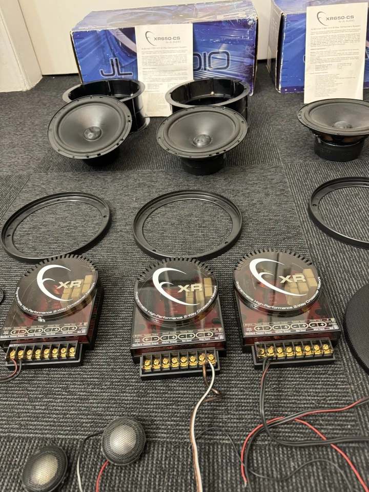4 x JL-Audio XR 650 CS Auto-Lautsprecher - Anschauen lohnt! - Bild 2 von 4