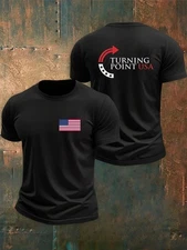 HOT!!! Charlie Kirk Shirt, Turning Point Forever 1993-2025 RIP CHARLIE! Patriot