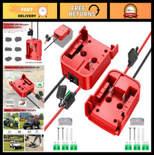 18V Battery Adapter Kit for Power Wheels, Ride-On Cars, DIY Projects, 12AWG Wire
