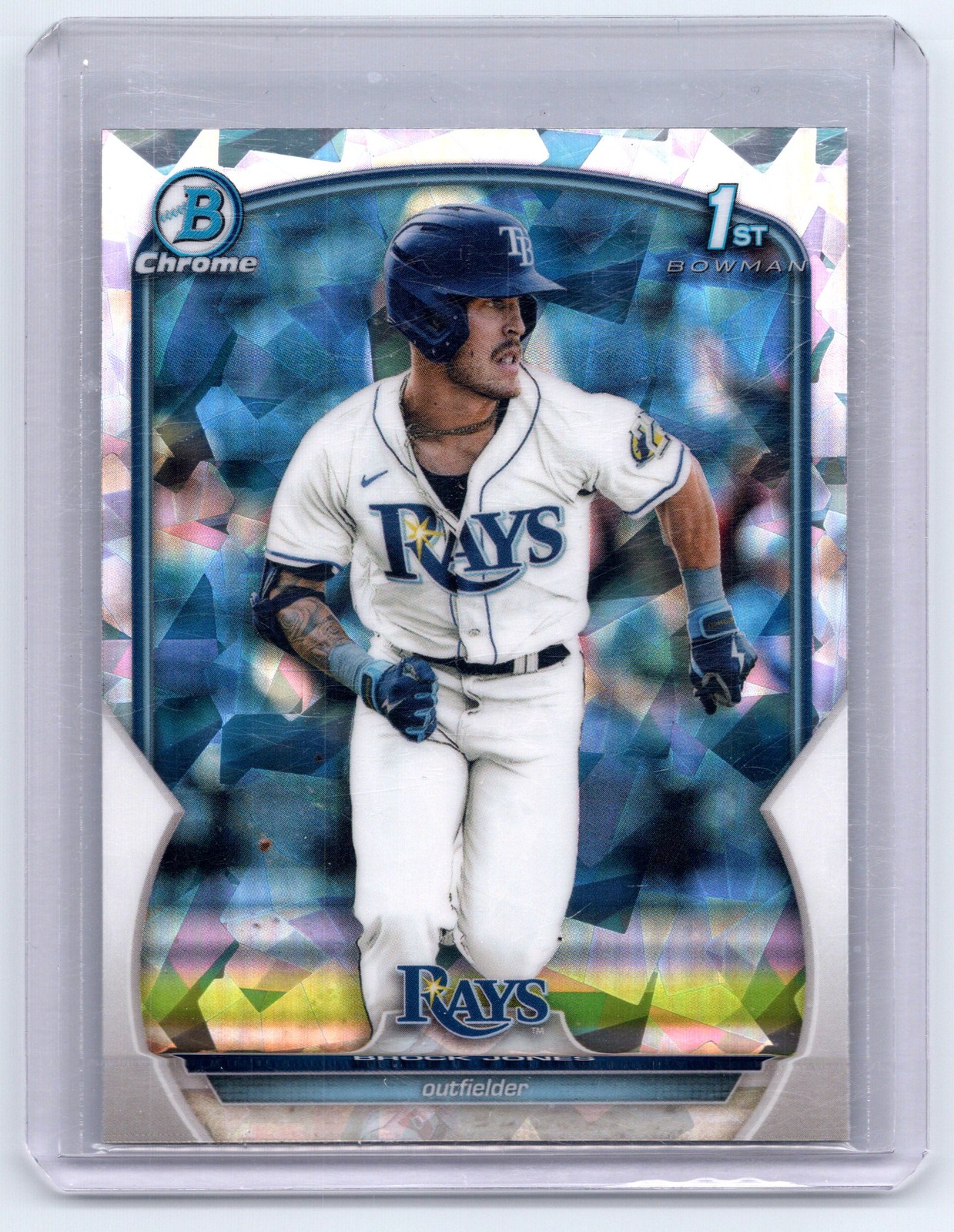 2023 Bowman #BCP-115 Brock Jones Chrome Prospects Atomic Refractors