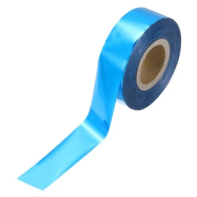 Transfert thermique 0.8"x394ft rouleau papier métallisé bleu ciel pour PET - Photo 1/4