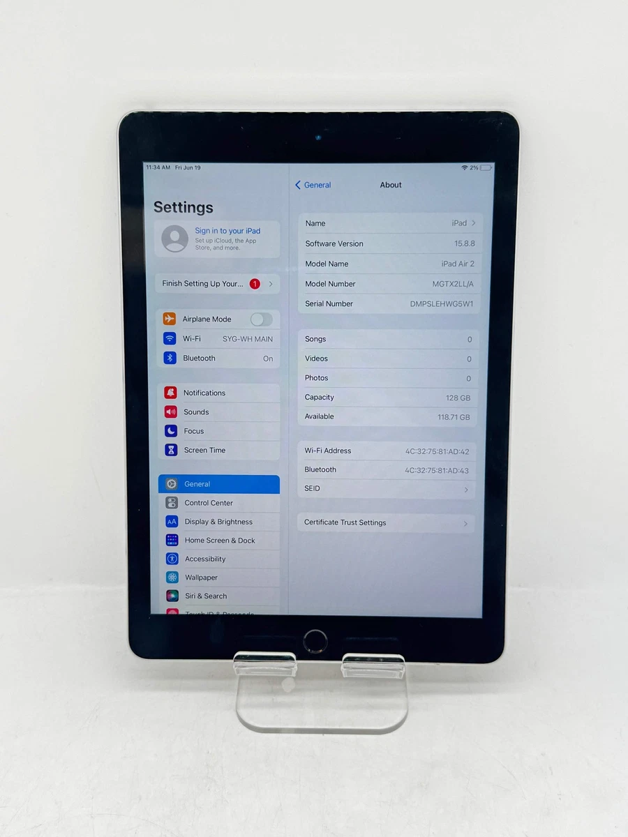 Apple iPad Air 2 128 GB Tablets for sale | eBay