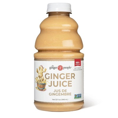 The Ginger People Organic Ginger Juice, 99.7% Pure Ginger Juice, 32 Ounce