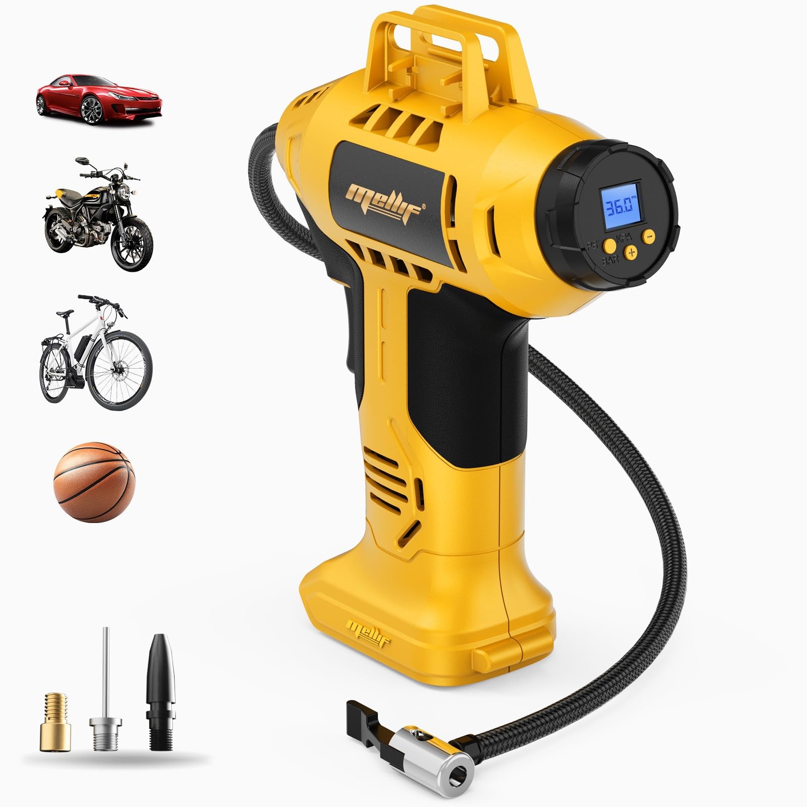 Tire Pump For Dewalt (no Battery)