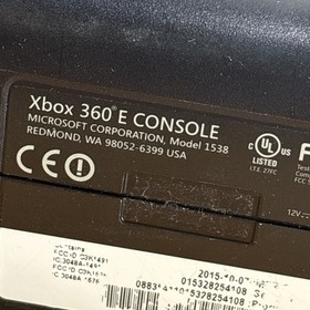 Microsoft Xbox 360 E Console [1538] Console + HDMI Cord, (See Description) WORKS