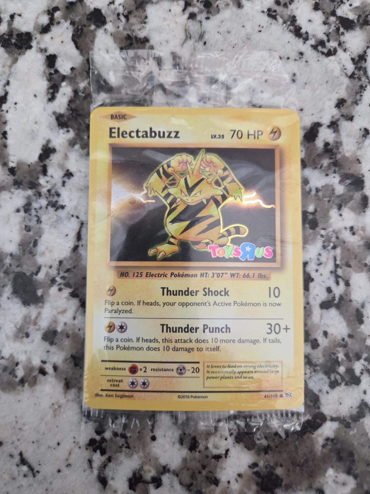 R Us Promo 41/108 Pokemon Card