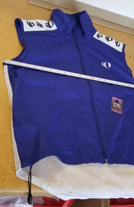 Pearl Izumi Technical Wear Men's Medium Blue Cycling Vest (#275)