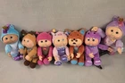 Lot Of 7 Cabbage Patch Cuties Collection 9"  Dressed Soft Bodies Variety Themes