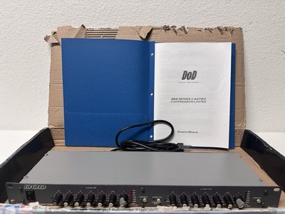 DOD 866 Series II 2-Channel Compressor/Limiter/Gate - Clean Internals - USA Made