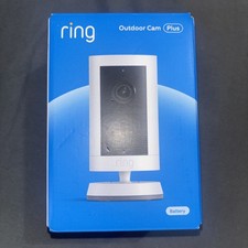New Ring Outdoor Cam Plus Battery with 2K Outdoor Security Camera B0D241GHP5