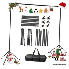 Backdrop Stand 10x7ft WxH - 7 Widths Photo Studio Adjustable Background Stand
