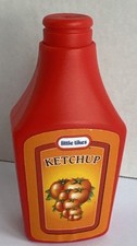 Little Tikes pretend play food replacement ketchup bottle - Vintage