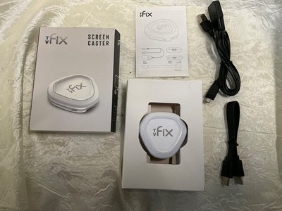 TVFix Wireless Screen Caster HDMI Miracast AirPlay Display Adapter Complete Box