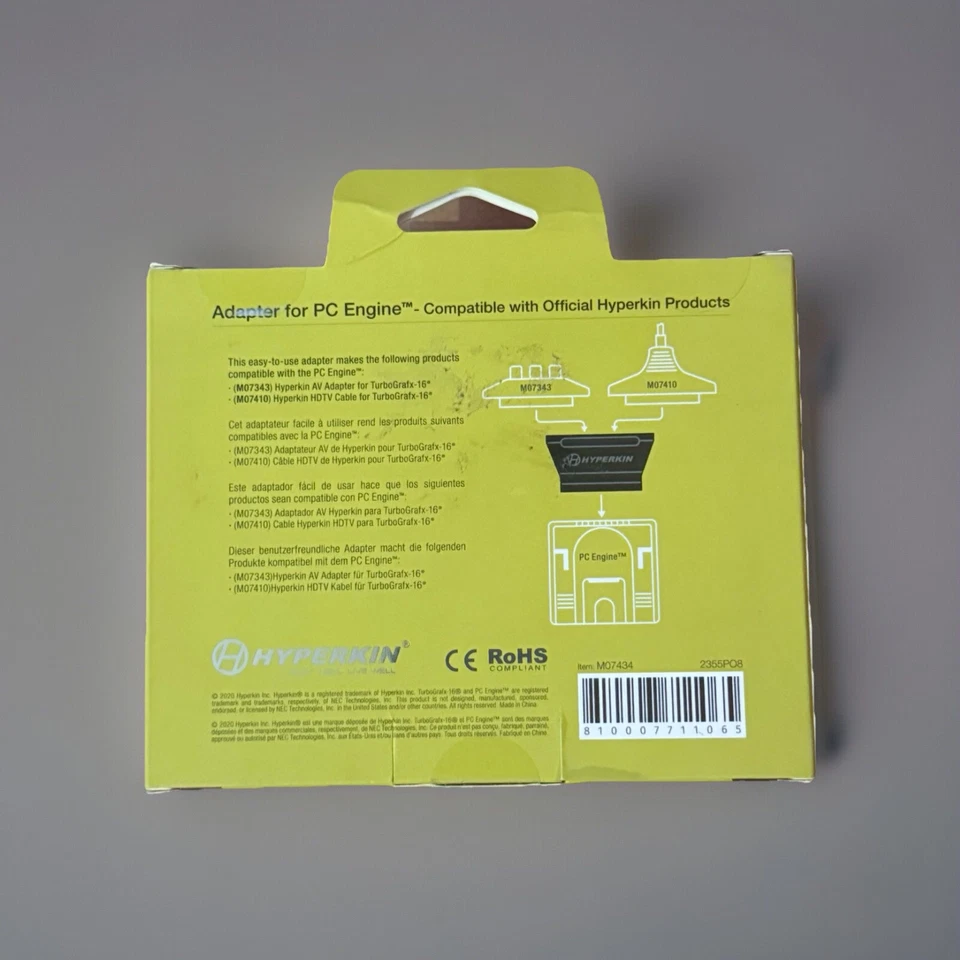 Adapter PC ENGINE Compatible With HYPERKiN Turbografx-16 AV Adapter HDTV Cable - Image 3 of 4