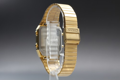 Citizen Ana-Digi Temp 8989-S116872 34mm Gold Quartz M… - Gem