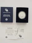 2015-W BURNISHED AMERICAN SILVER EAGLE IN OGP WITH COA