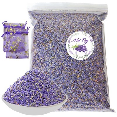 Mei Ting getrocknete Lavendelblütenknospen 100 % natürlich ultra blau 7oz/200g 