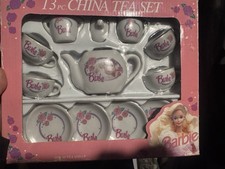 Chilton-GBLobe Barbie 13-Piece China Tea Set Vintage 1992 for Ages 8-11 Years