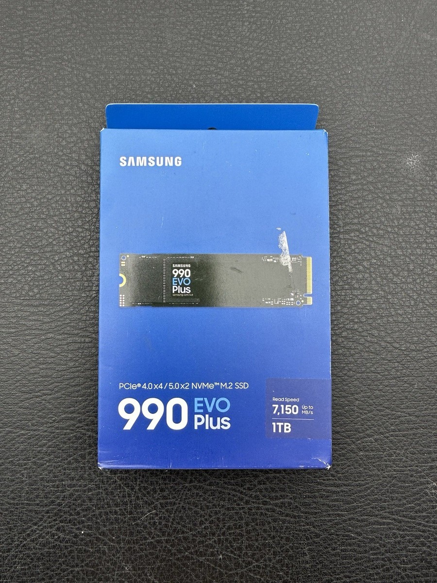 [新品] Samsung 990 EVO Plus 1TB SSD Samsung 990 EVO 1TB PCIe 5.0 NVMe SSD Fast Efficient Black