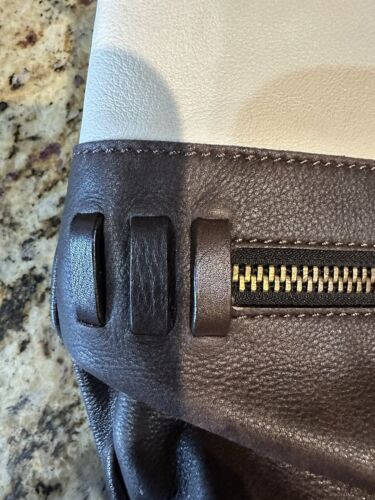 orYANY Sydney Convertible Hobo Shoulder Bag Brown, Bone, Mustard - Rare - Picture 3 of 13