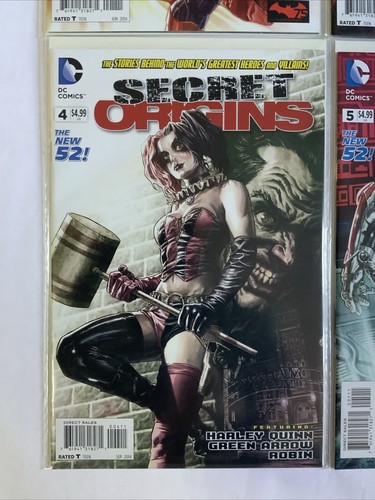 Secret Origins The New 52 #1 2 3 4 5 6 VF/NM To NM Run Of 6 DC Batman - Picture 5 of 7