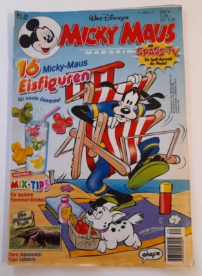 Micky Maus Heft Nr. 34 17.8.1995 Walt Disney Egmont Ehapa Verlag GmbH - Bild 1 von 2