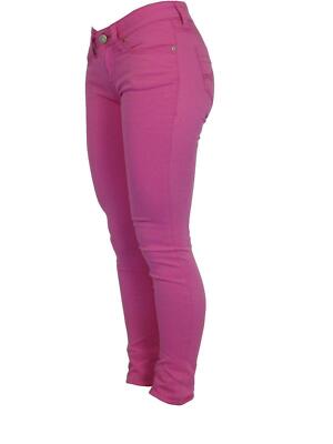 J02267 Damen Hose Jeans mavi Modell SERENA low rise super skinny W24 L32 pink