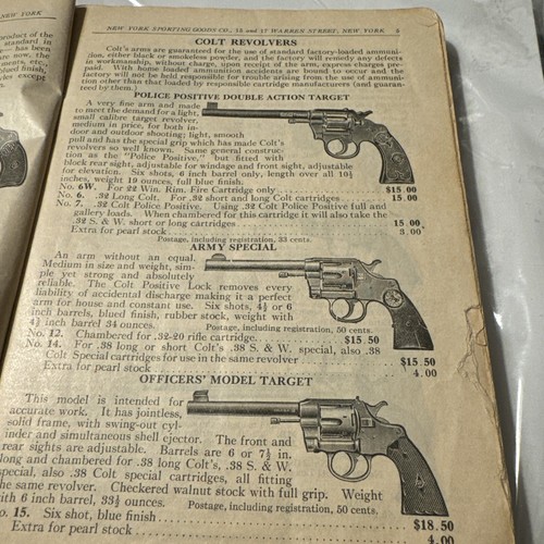 1910 Sportsman’s Handbook New York Sporting Goods Catalog #46 - Picture 6 of 14